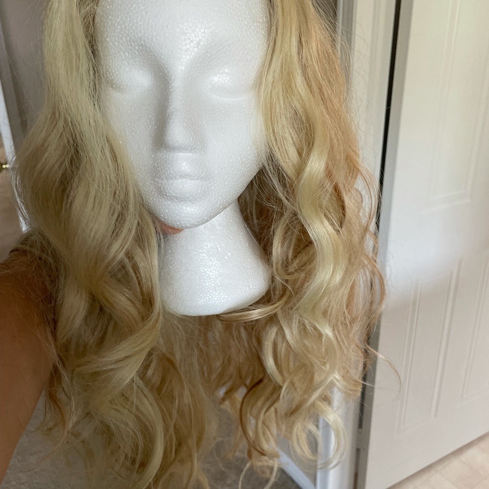 Authentic real human hair Pre-Cut Lace Front Wig